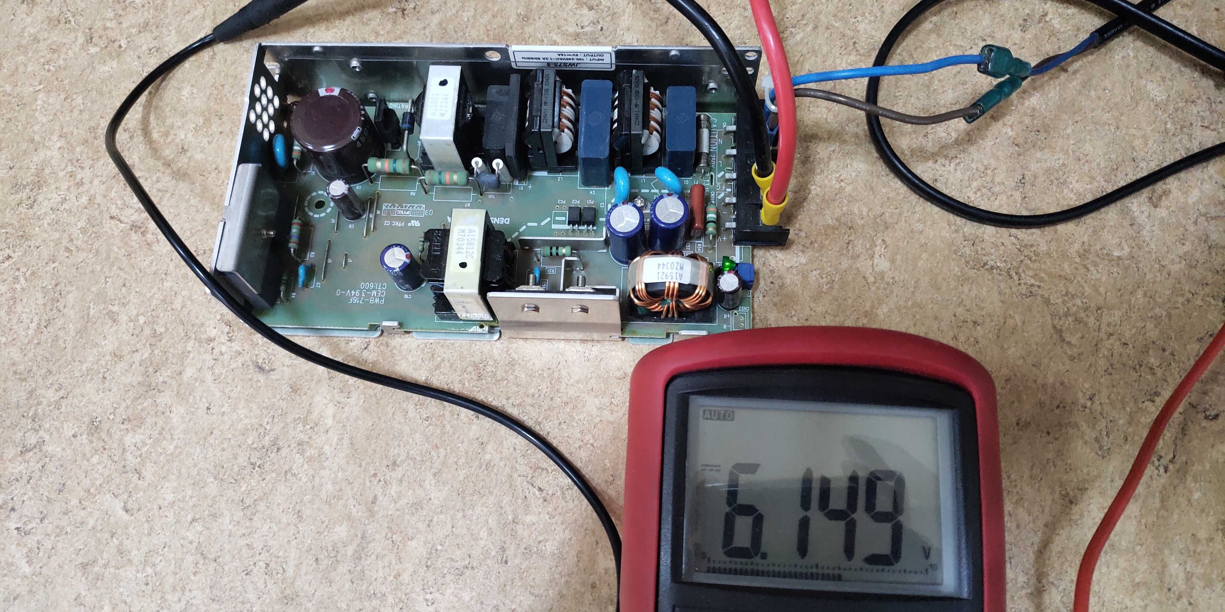 Блок живлення JWS75-5  5V-15A/75WATT