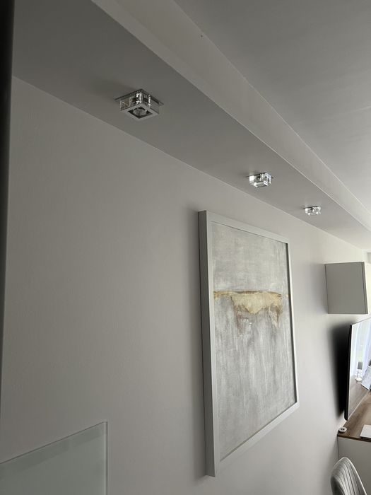 Kinkiet sufitowy szklo hartowane 5 szt