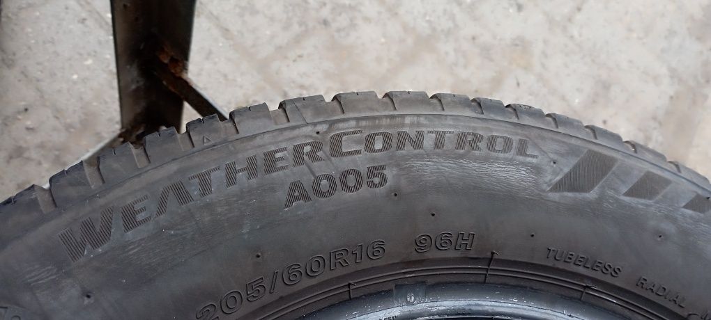 Opona 1szt 205/60/16 96H Bridgestone WeatherControl A005. 2021