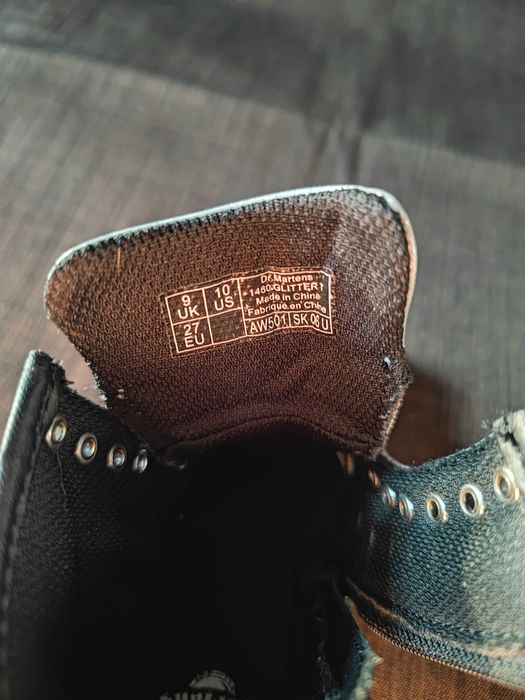 Детские  ботинки DR. MARTENS