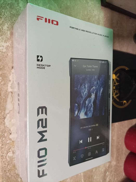 FiiO M23 dark blue -Przenośny odtwarzacz audio Hi-Res NOWY zafiliowany