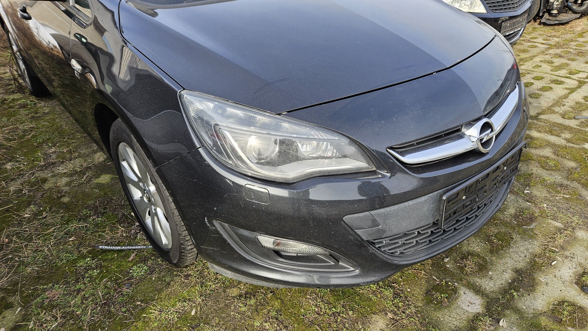 Kompletny przód z22c opel astra j IV 4 lift zderzak blotnik maska pas