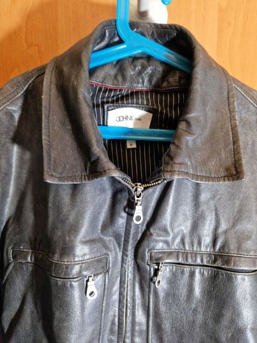Kurtka skórzana męska Ochnik Rozmiar M
