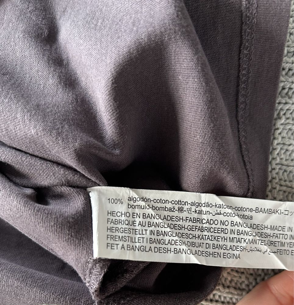 Brązowa bluzka na długi rękaw z wiewiórką Zara 104
