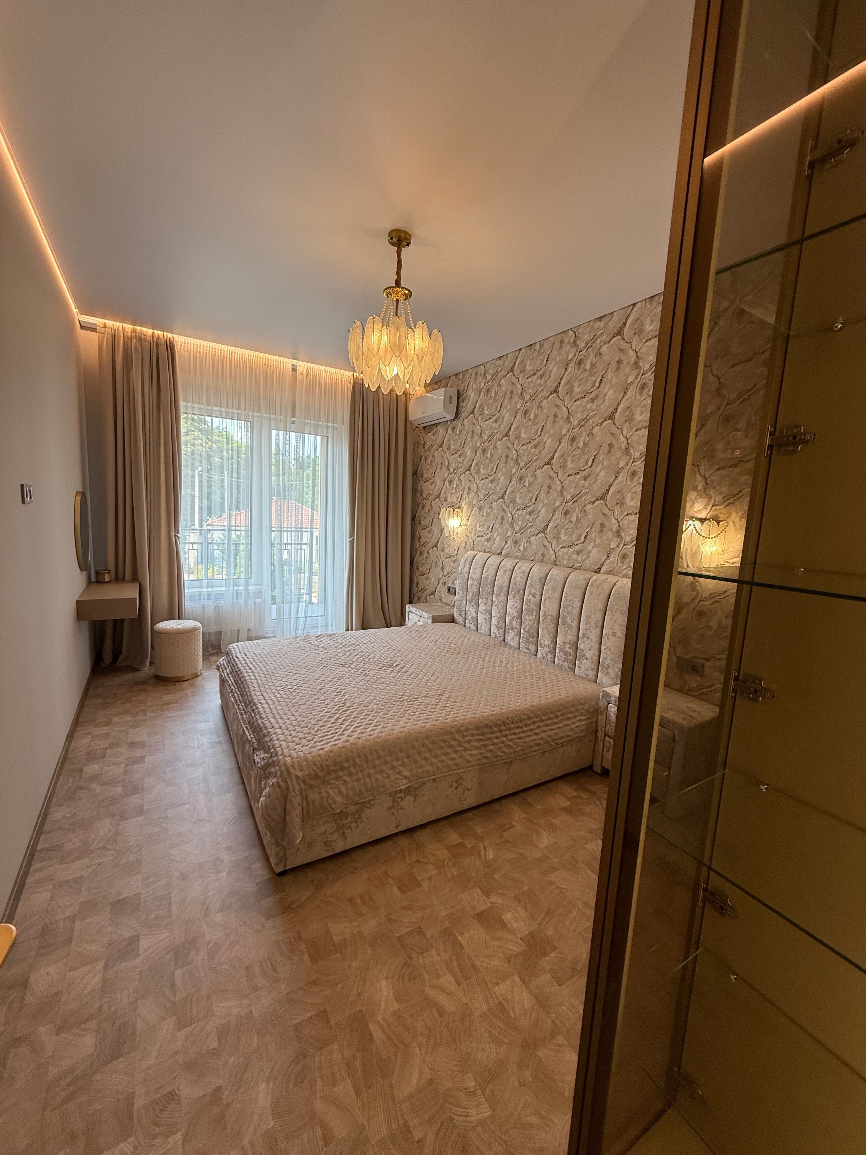 .2-комнатная у моря с техникой SMEG-ЖК Маринист, 78 м²премиум-ремонт!