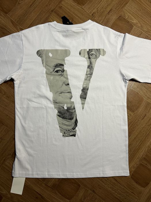 Футболка біла Vlone Dollar М