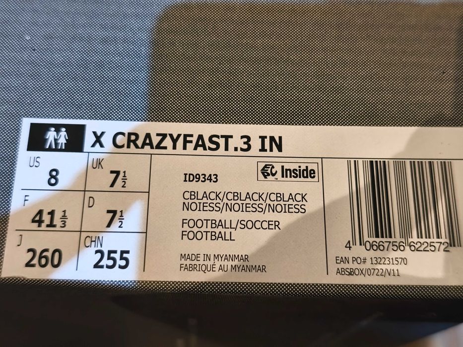 Adidas X Crazyfast.3 In rozmiar 41 1/3
