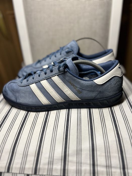 Adidas hamburg шкірні кросівки кеди оригінал