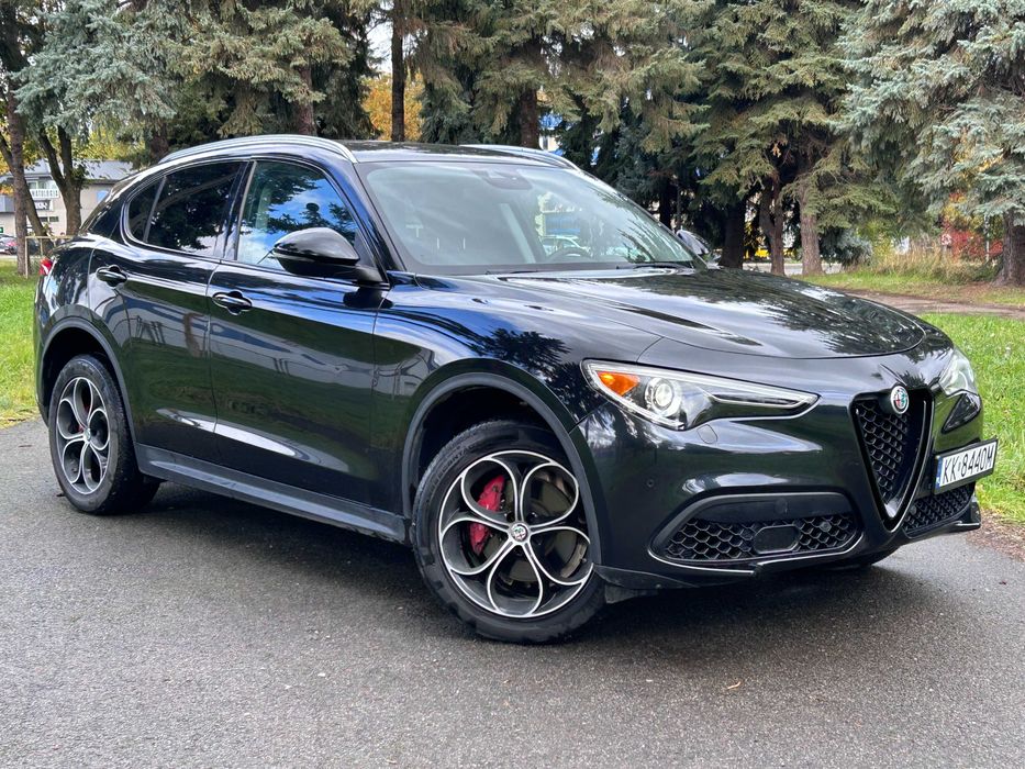 Alfa Romeo Stelvio*Automat*4x4*Skóra*Grzane Fotele i Kierownica*VAT23%