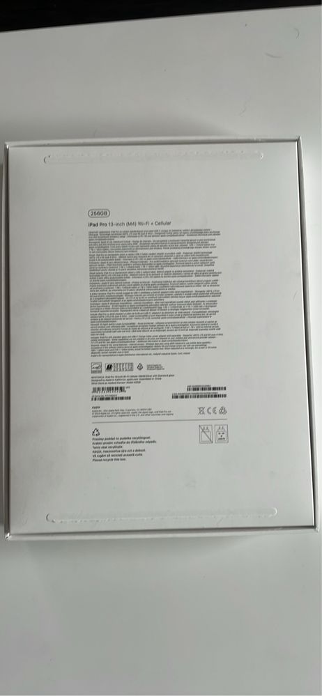 iPad Pro 13” (M4) Wi-Fi + Cellular 256 GB