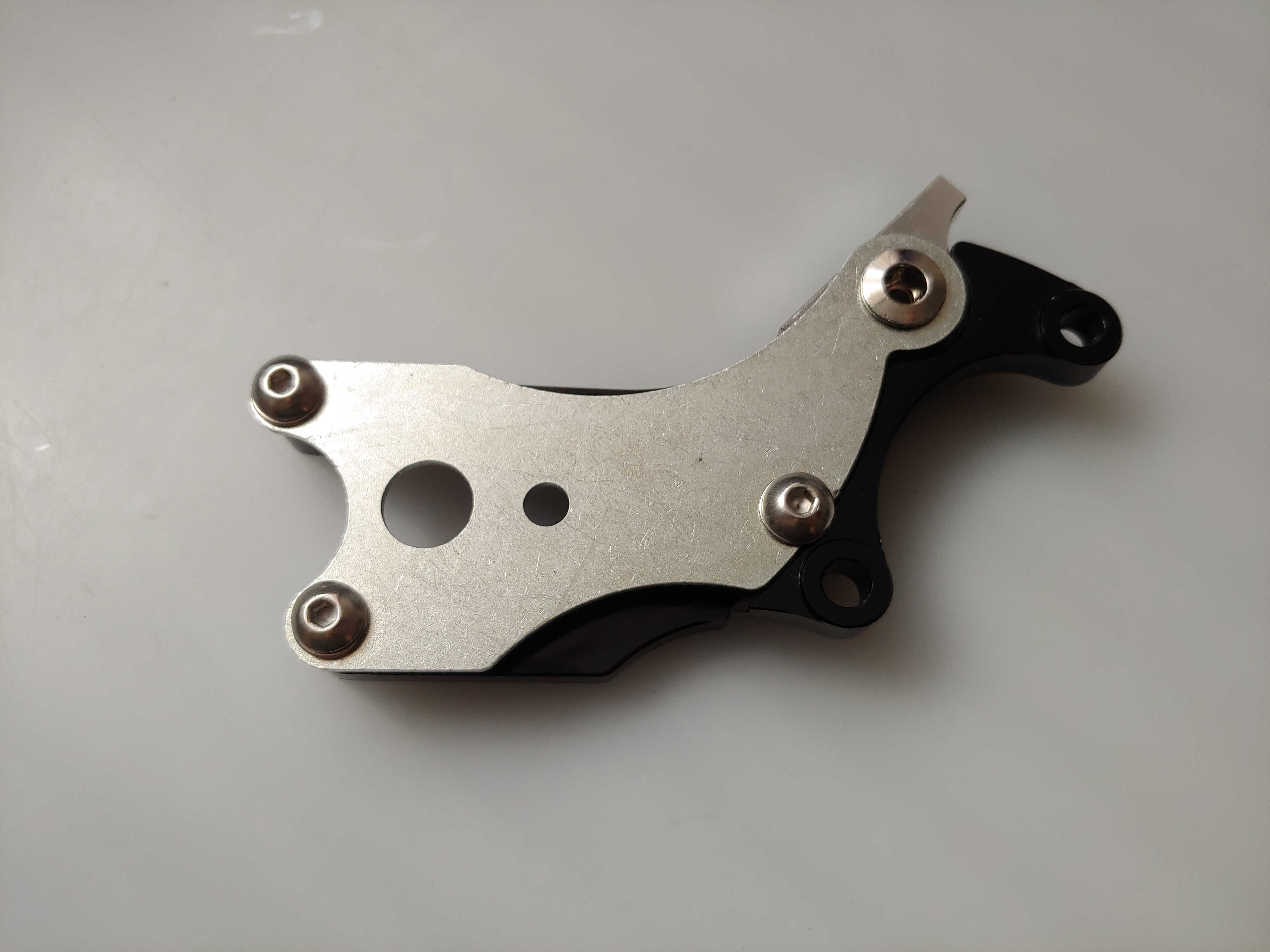 Adapter hamulca rowerowego vbrake na tarczowe.