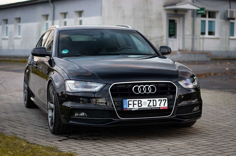 PIĘKNE Audi A4 2.0TDI  - 3xSLINE - Full OPCJA - 1WŁ - GWARANCJA !!!