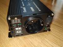 Інвертор FOVAL 1500W - 12V-220 - синусоїда для котла