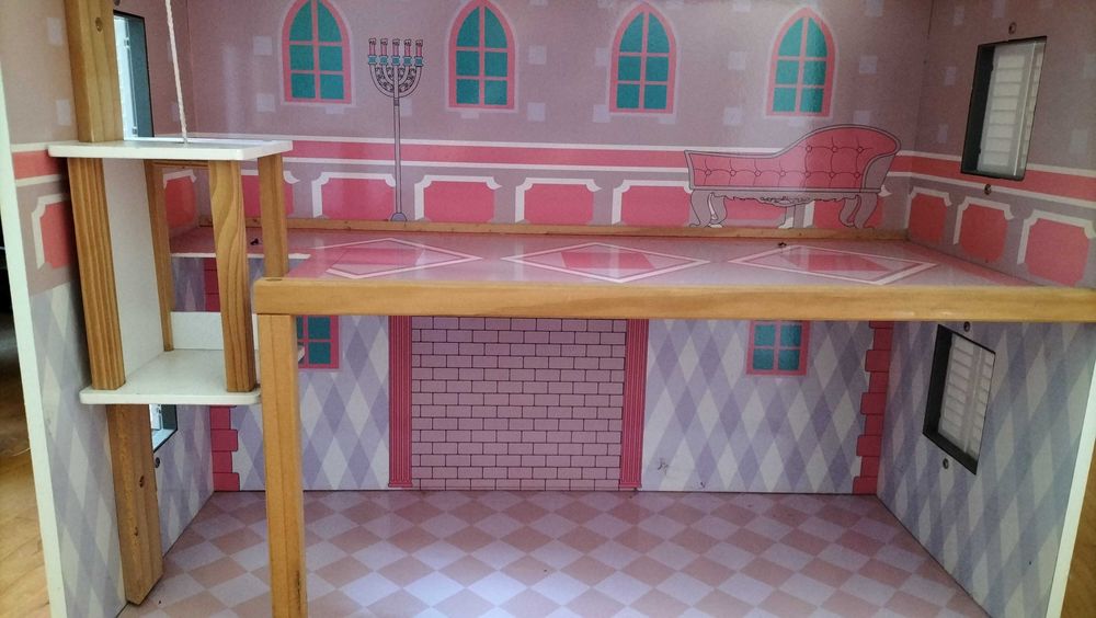 Casa de bonecas grande Imaginarium + móveis
