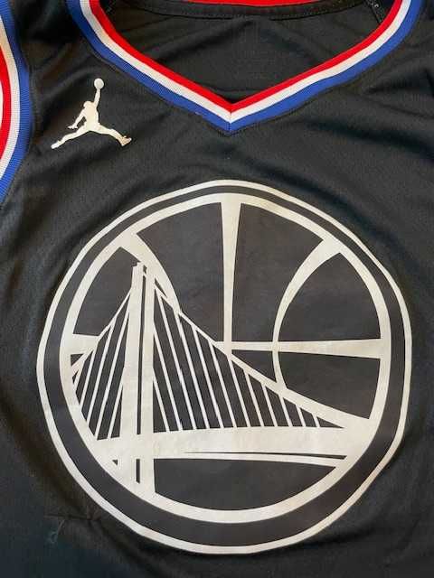 Koszulka koszykarska Golden State Warriors #30 Curry All Star Jordan L