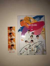 jbj true colors album autografowany, sangyun kpop