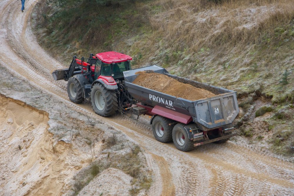 Przyczepa Budowlana Pronar T 701 HP OD RĘKI