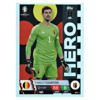 Karta Topps Euro 2024 Thibaut Courtois Bel 1 Hero