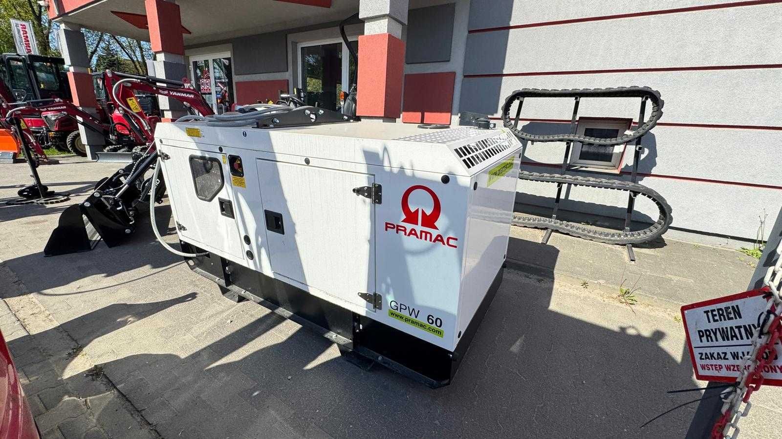 Agregat prądotworczy PRAMAC 60 kVA - Perkins DEMO