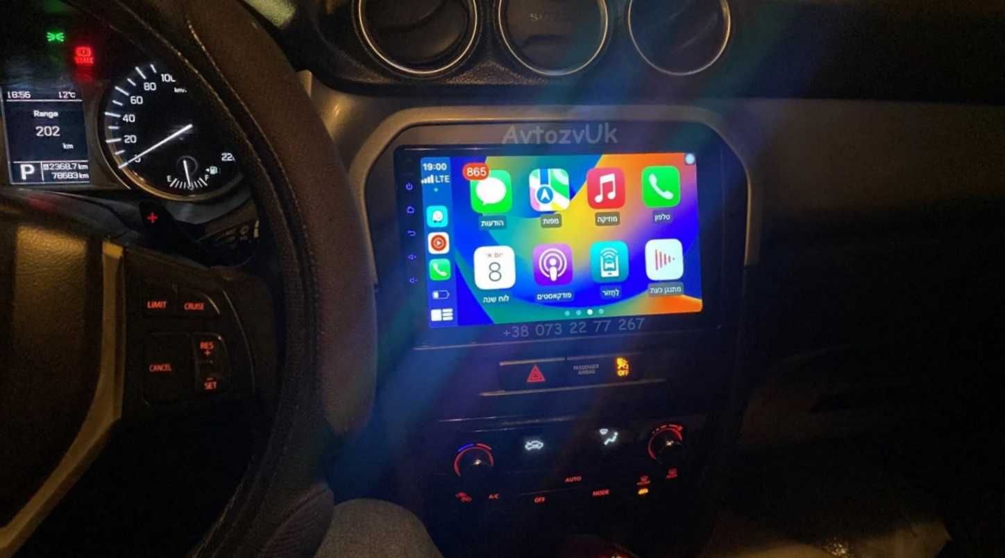 Магнитола VITARA Suzuki KIZASHI ALTO Витара 2 din CarPlay Android 14