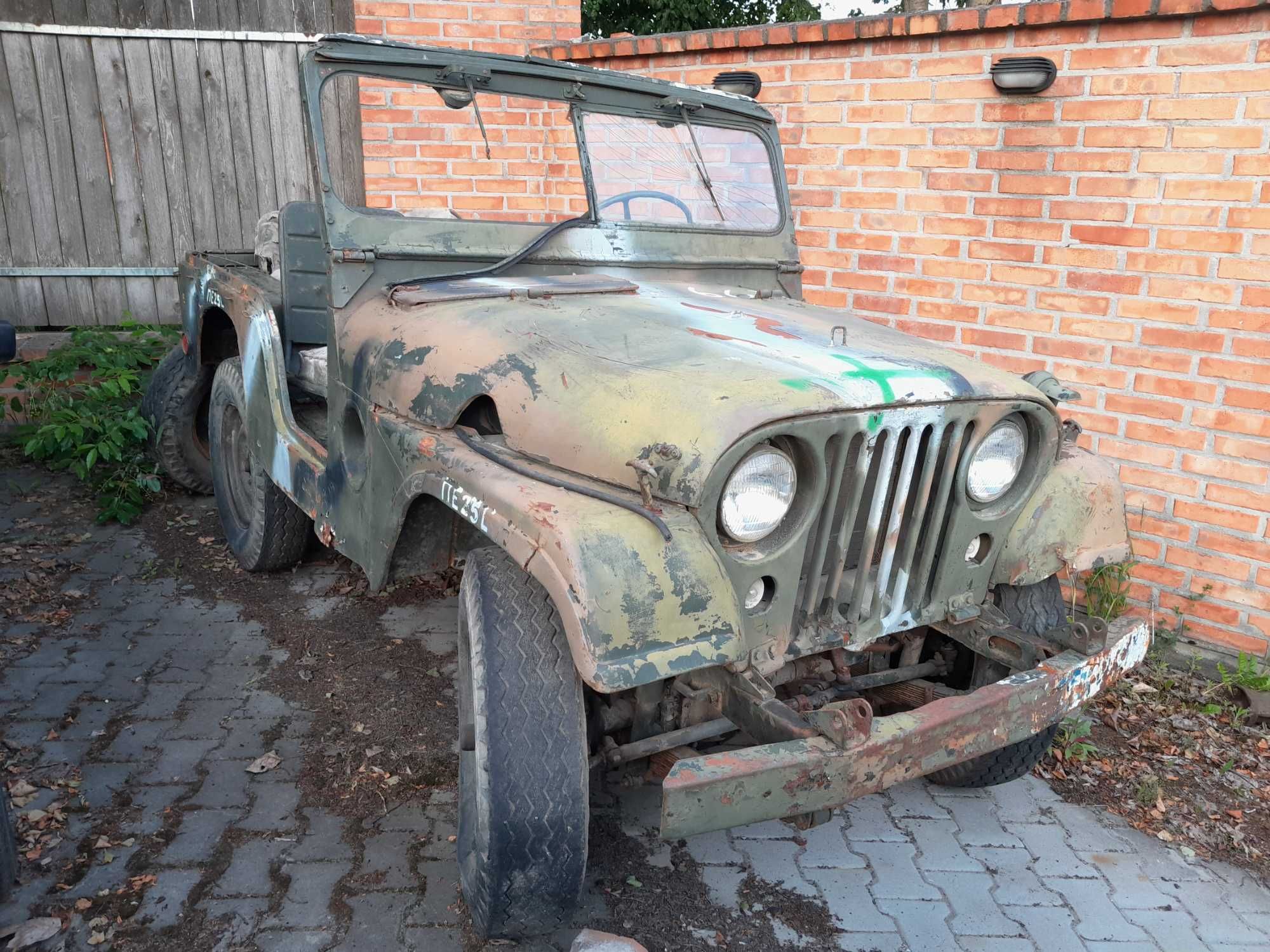 Jeep Willys M38 A1 - Do remontu - Prosto z armii