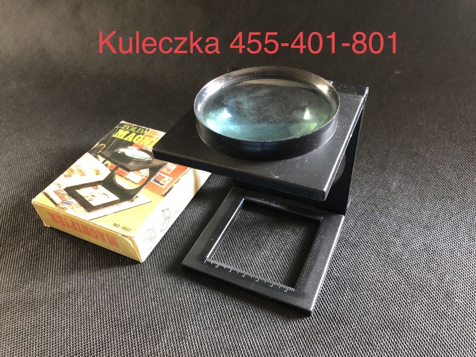 Lupa kolekcjonerska modelarska dla babci