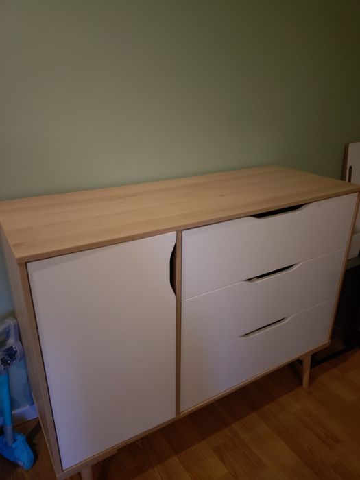 Komoda z nakładka na przewijak Klupś