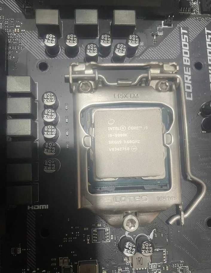 ТОП комплект Msi Z390/I9 9900K/Кулер