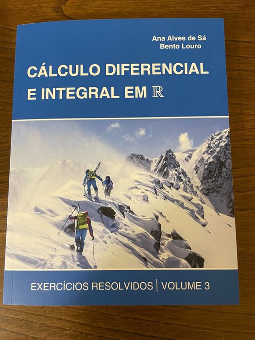 4 livros de Cálculo Diferencial e Integral em R - Ana Sá