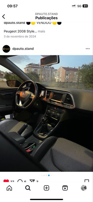Vendo meu seat leon fr 150 cv 2.0