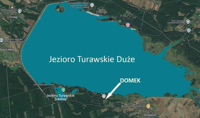 Domek Letniskowy / nad jeziorem / w lesie /  Turawa / koło Opola