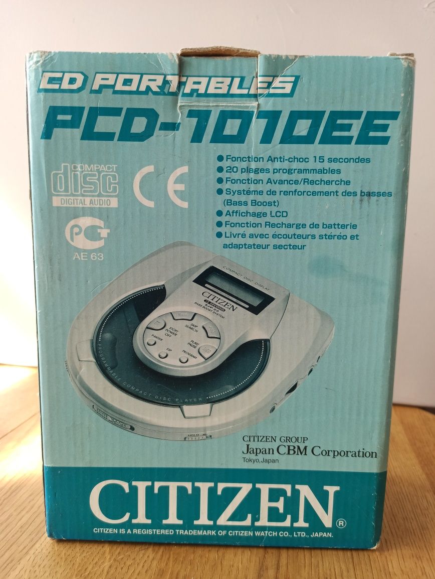 Cd плеер CITIZEN PCD-1010EE