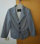 Blazer casaco MAYORAL risca azul 5 anos