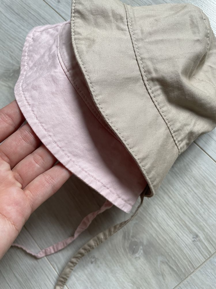 Kapelusz 2 szt h&m dziewczęcy 50/56,  62/68
