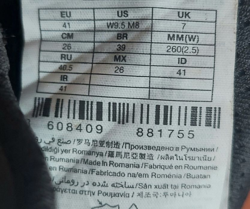 Велотуфлі фірми Scott Quechua оригінал

Розмір по бірці: 
Us w 9.4 m 8