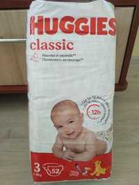 Підгузки Huggies Classic 3 розмір 52 шт