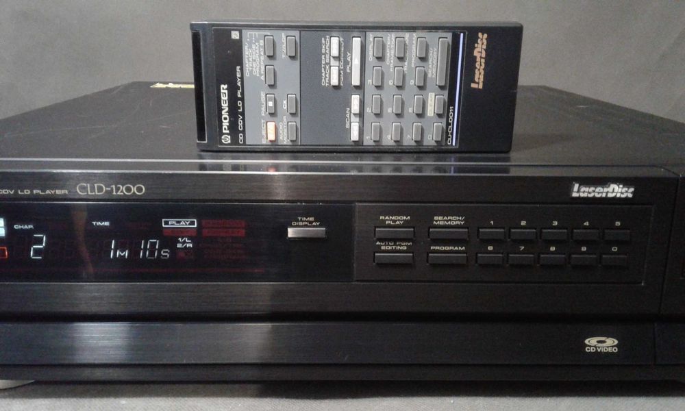 PIONEER CLD- 1200,pilot, odtwarzacz  laser disk