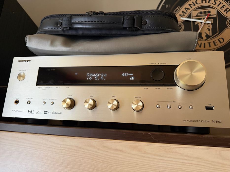 Amplituner Onkyo TX-8150, Airplay, Bluetooth, Wifi