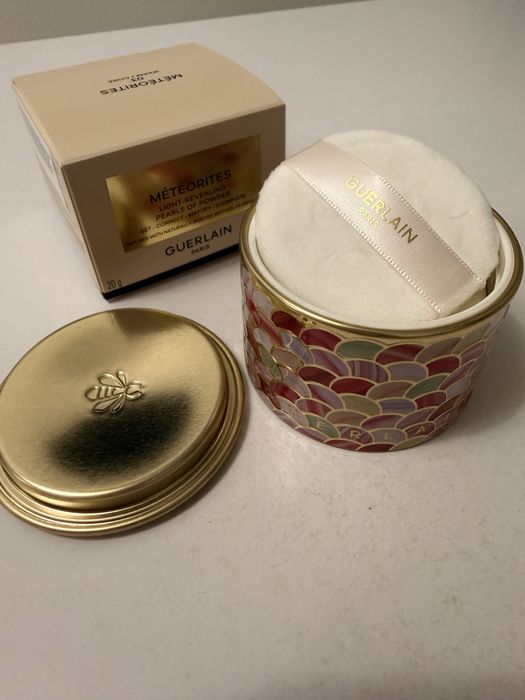 Пустая баночка с коробкой Guerlain meteorites