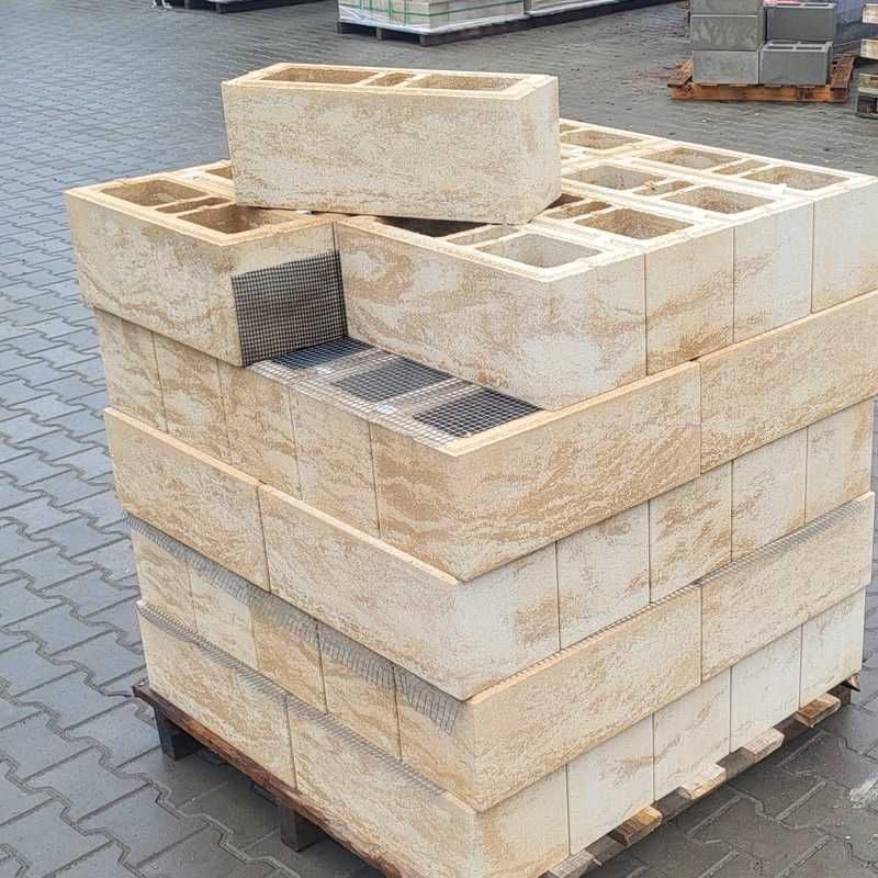 Pustak ogrodzeniowy BRUN 500x200x200