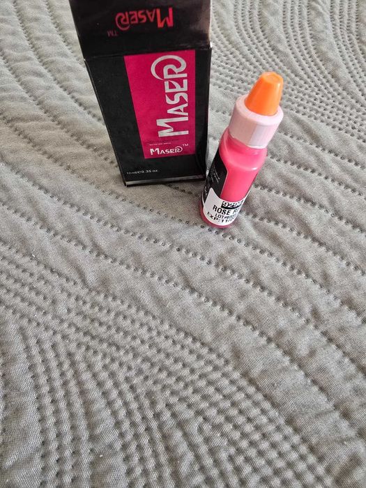 Tinta para micropigmentação de lábios cor rose marca master