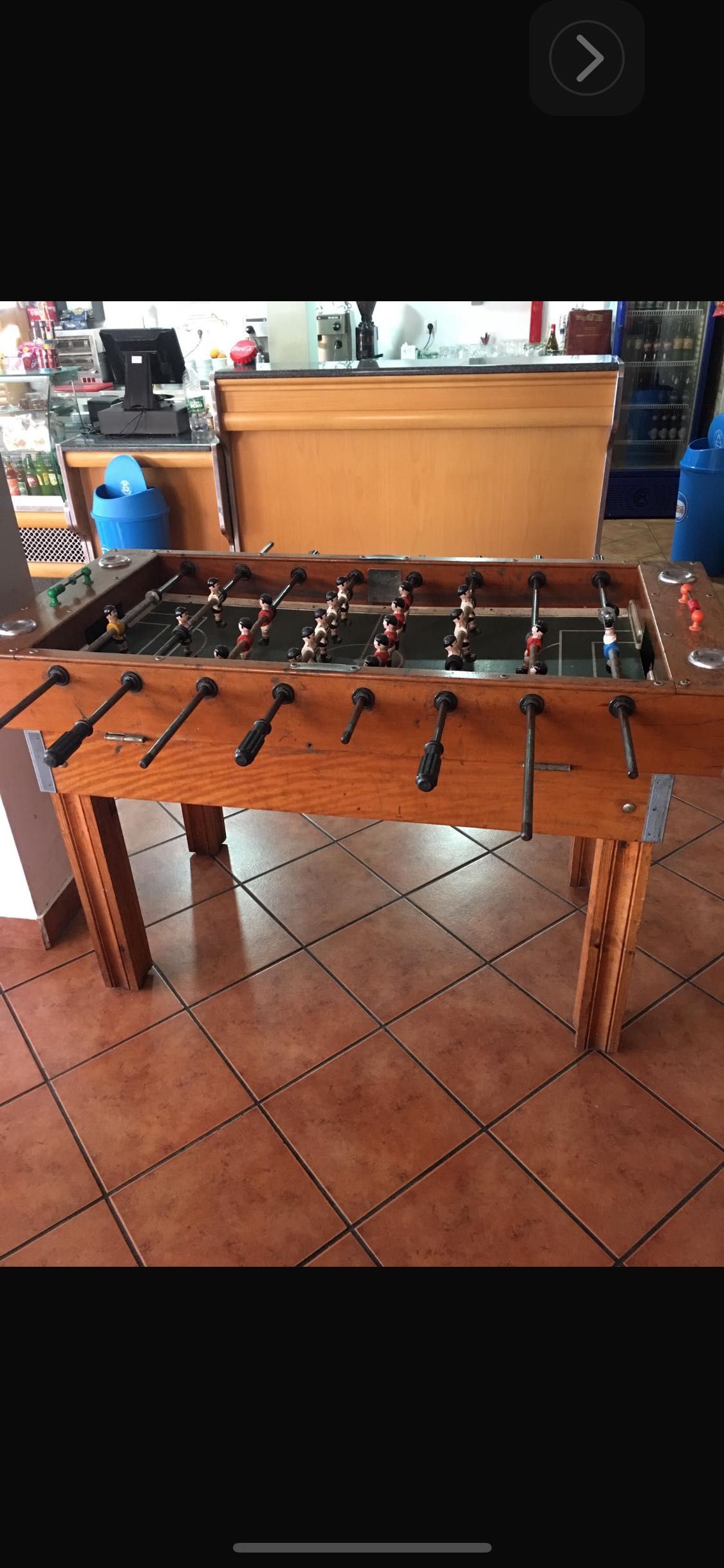 Mesa de bilhar/ Matraquilhos