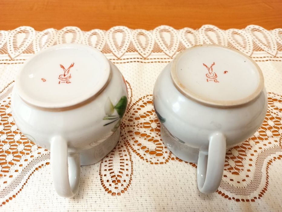 Салатник Уршельский завод/ Фарфор молочники