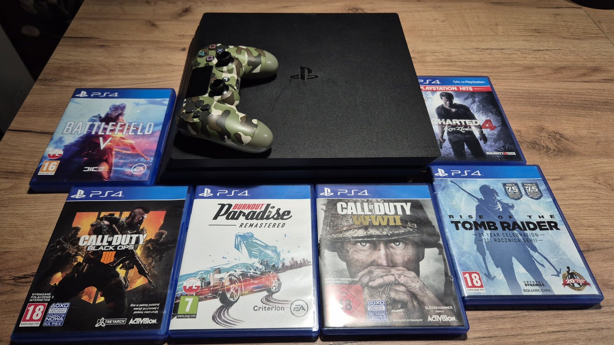 PS4 pro+ VR+ 6 gier