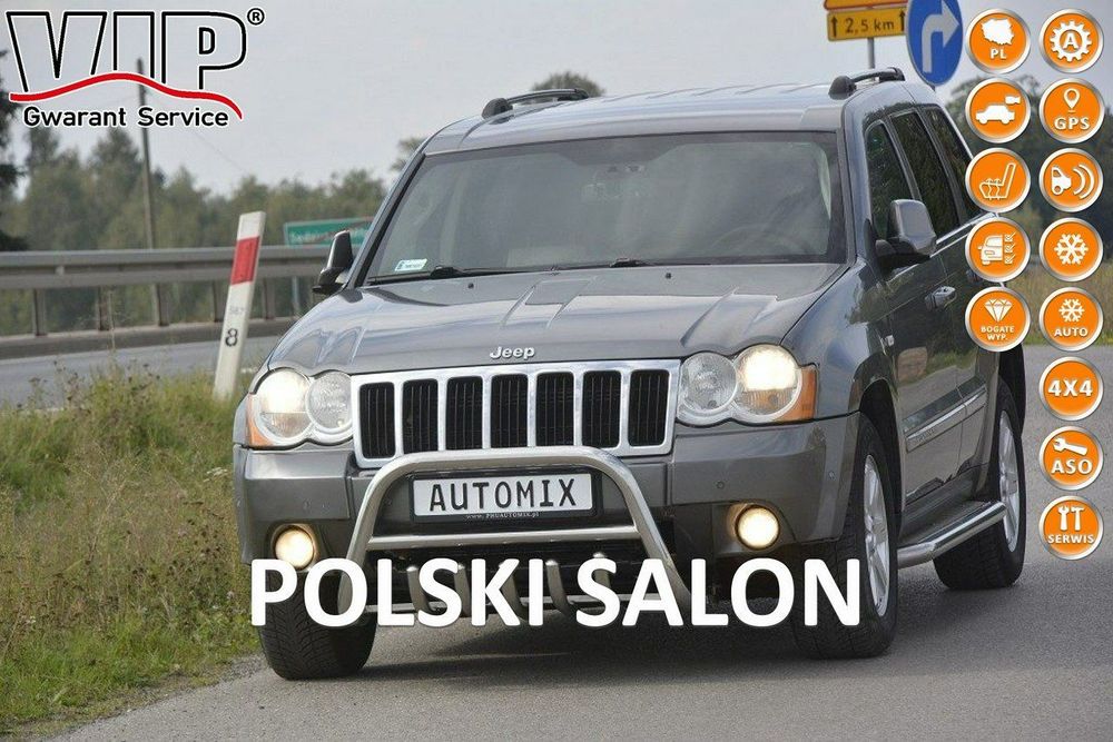 Jeep Grand Cherokee 3.0CRDI Polski Salon 4x4 automat skóra Limited