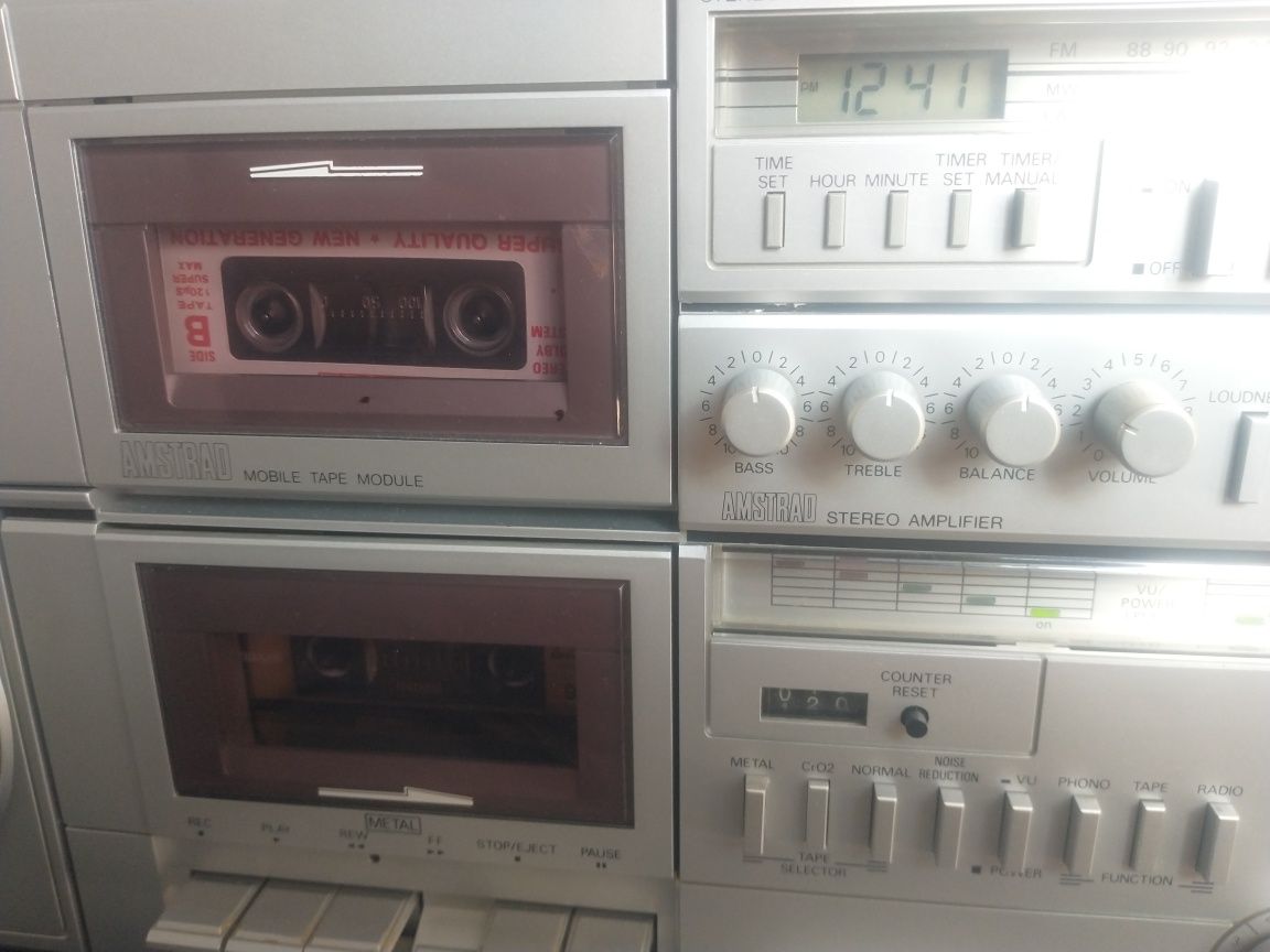 Radiomagnetofon Amstrad 8090 boombox Walkman lata 80.