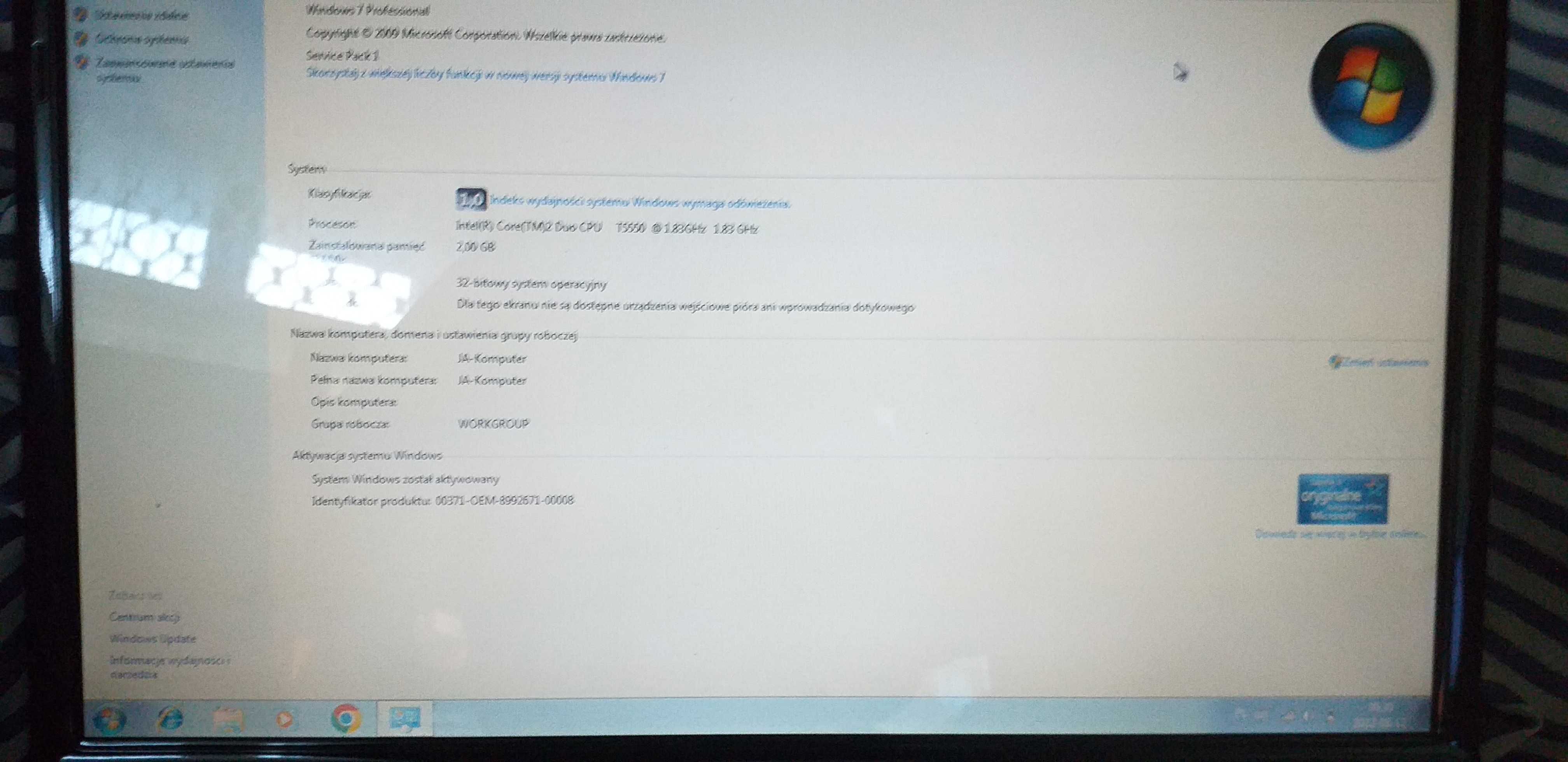 Laptop hp Pawilion dv9700