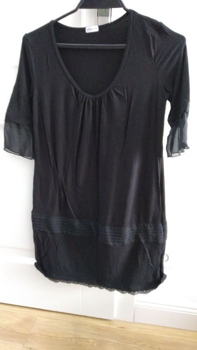 Czarna tunika bluzka intimissimi S Stan bardzo dobry