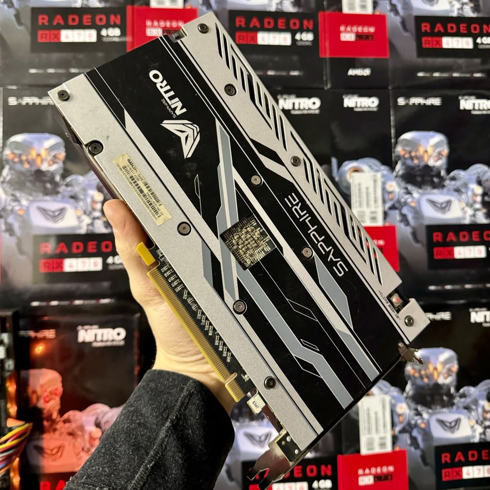 Игровая видеокарта Sapphire Nitro+ Amd RX 470 8GB