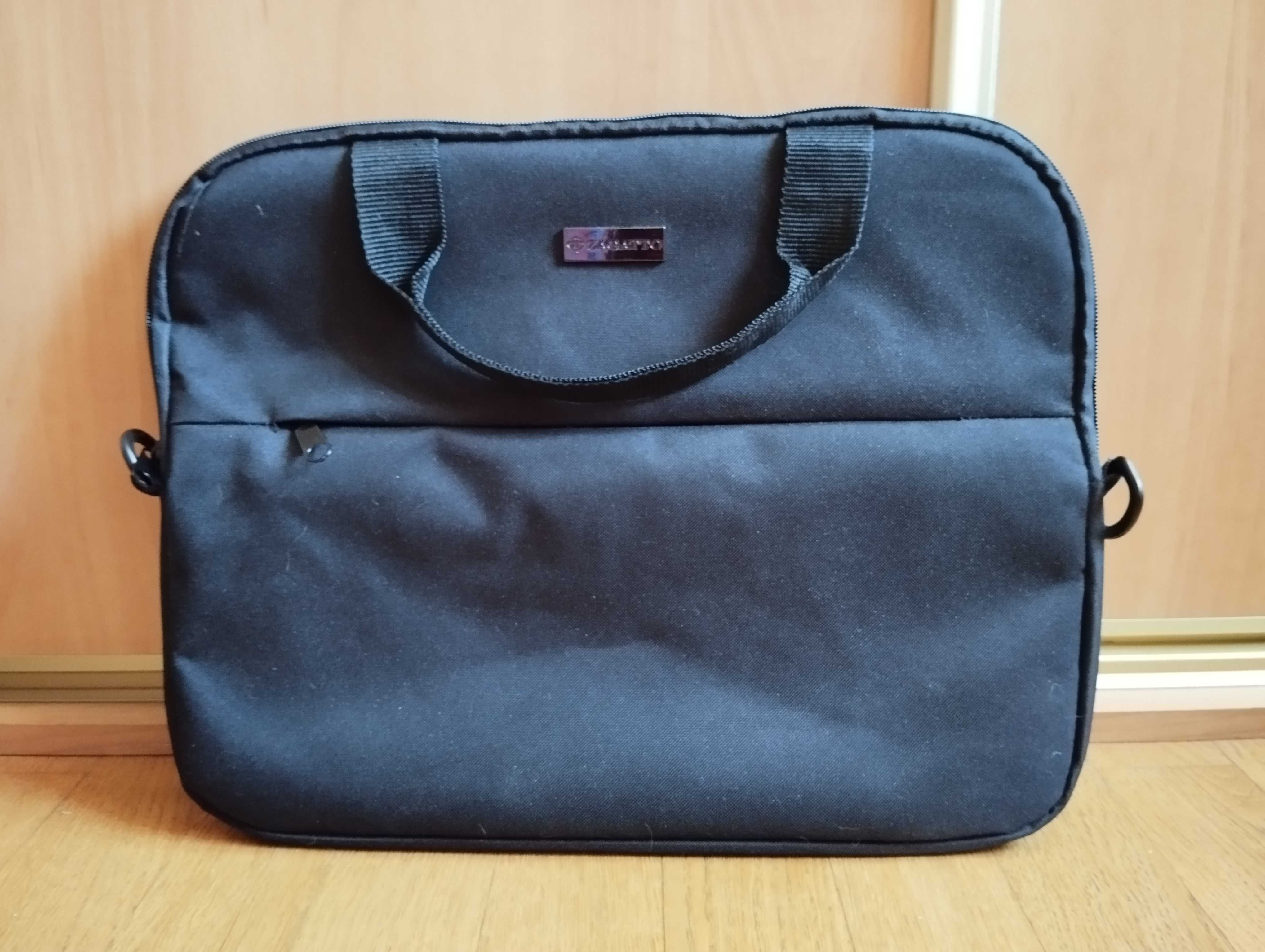 Czarna Torba/Etui na laptopa do 15,6'' Zagatto - NOWA